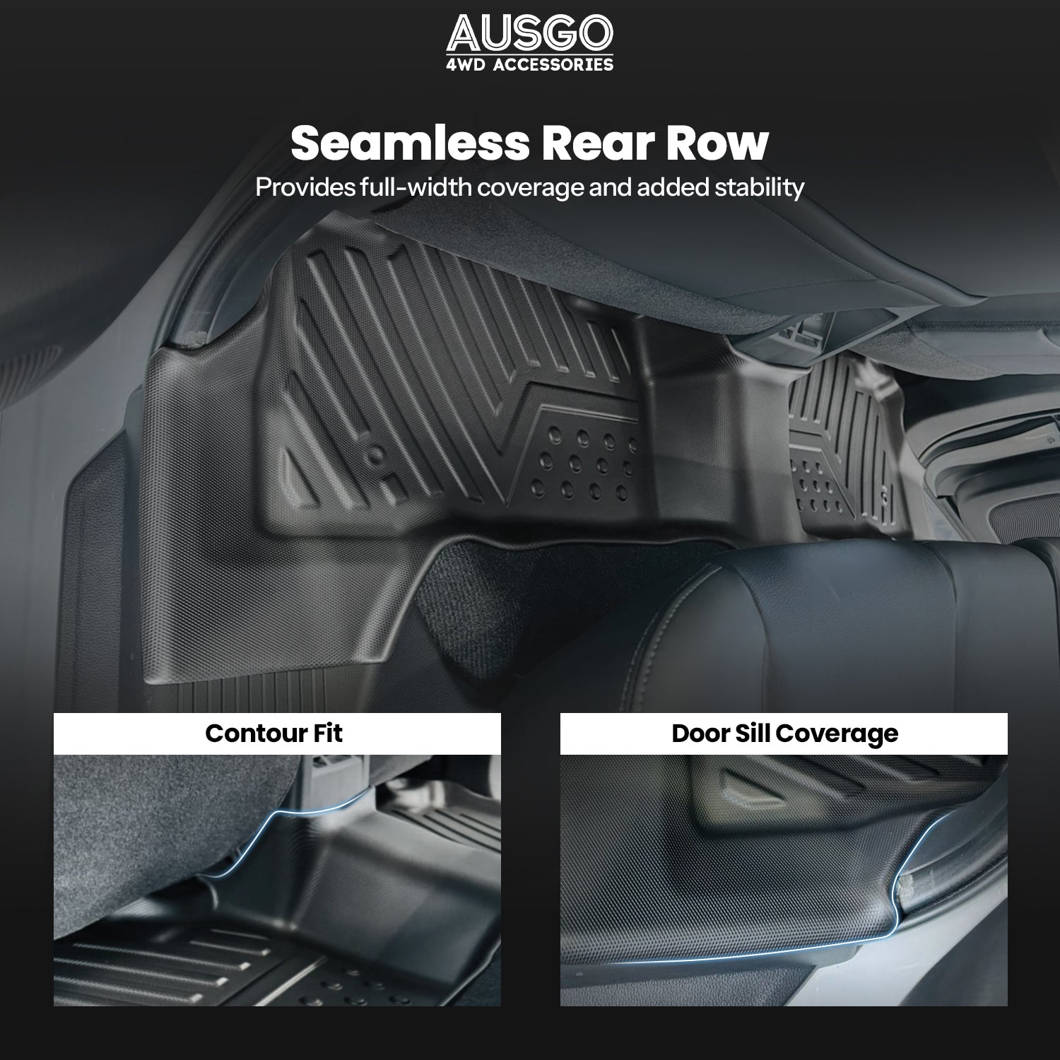 5D Car Floor Mats for Mitsubishi Pajero Sport 2015-Onwards