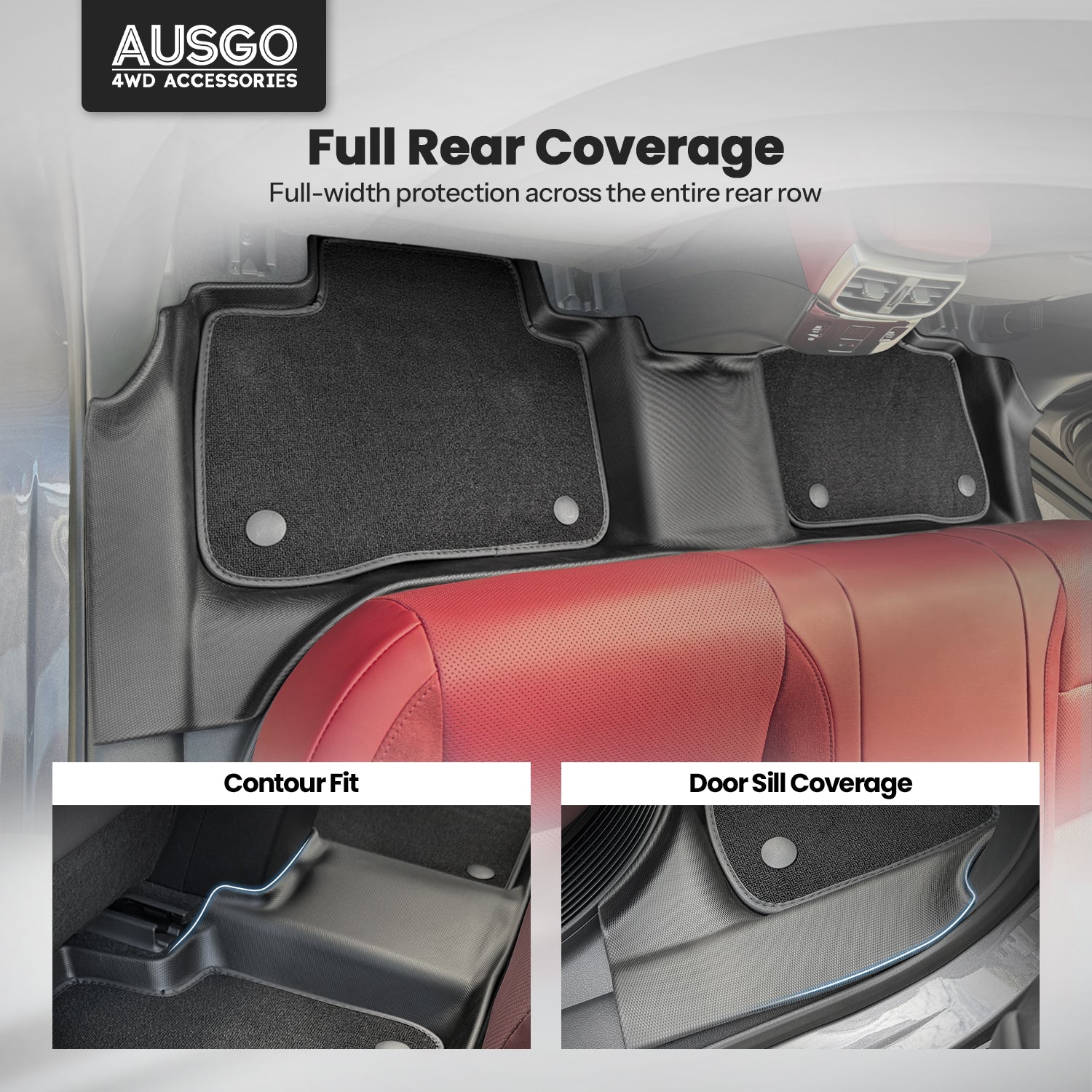 Double-Layer Car Floor Mats for Lexus RX Series RX350 /  RX350h / RX500h 2022-Onwards