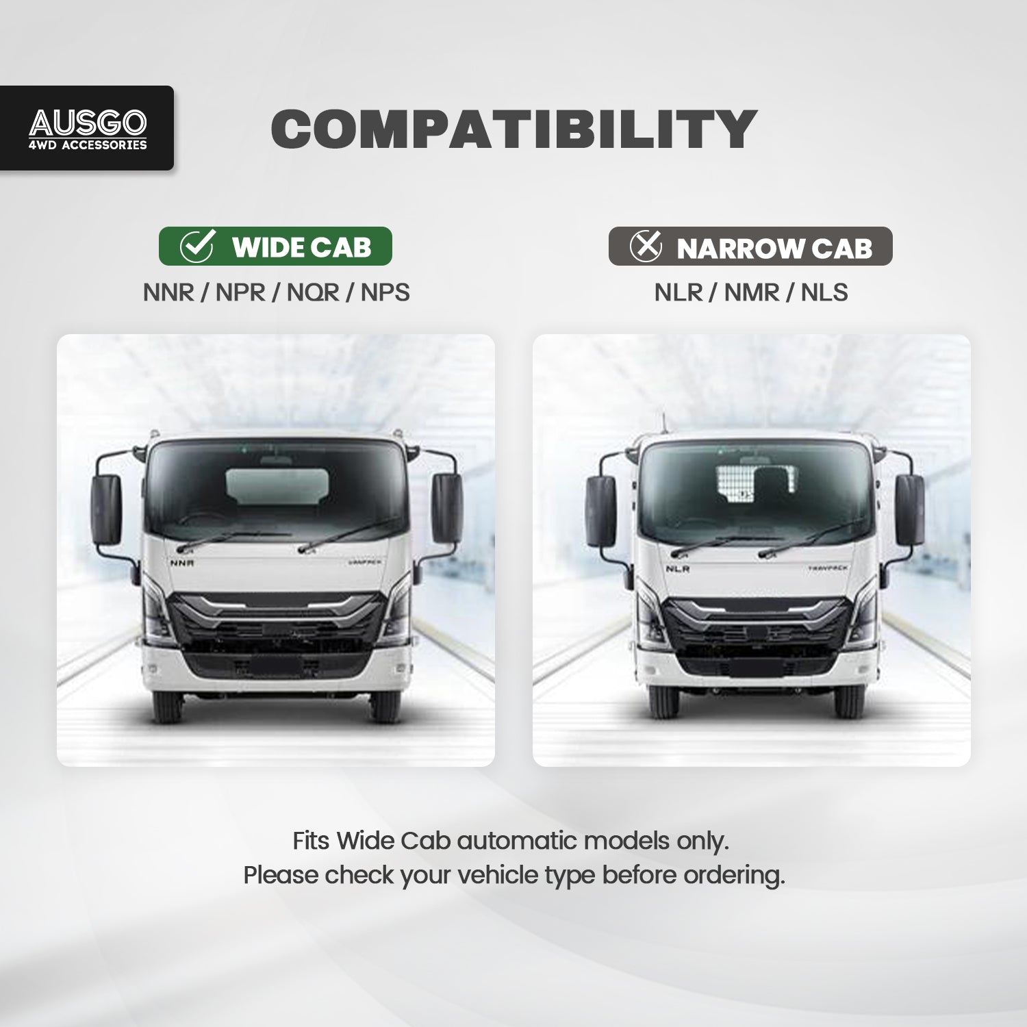 5D Car Floor Mats for ISUZU N Series Wide Cab Auto 2Door 2018-Onwards