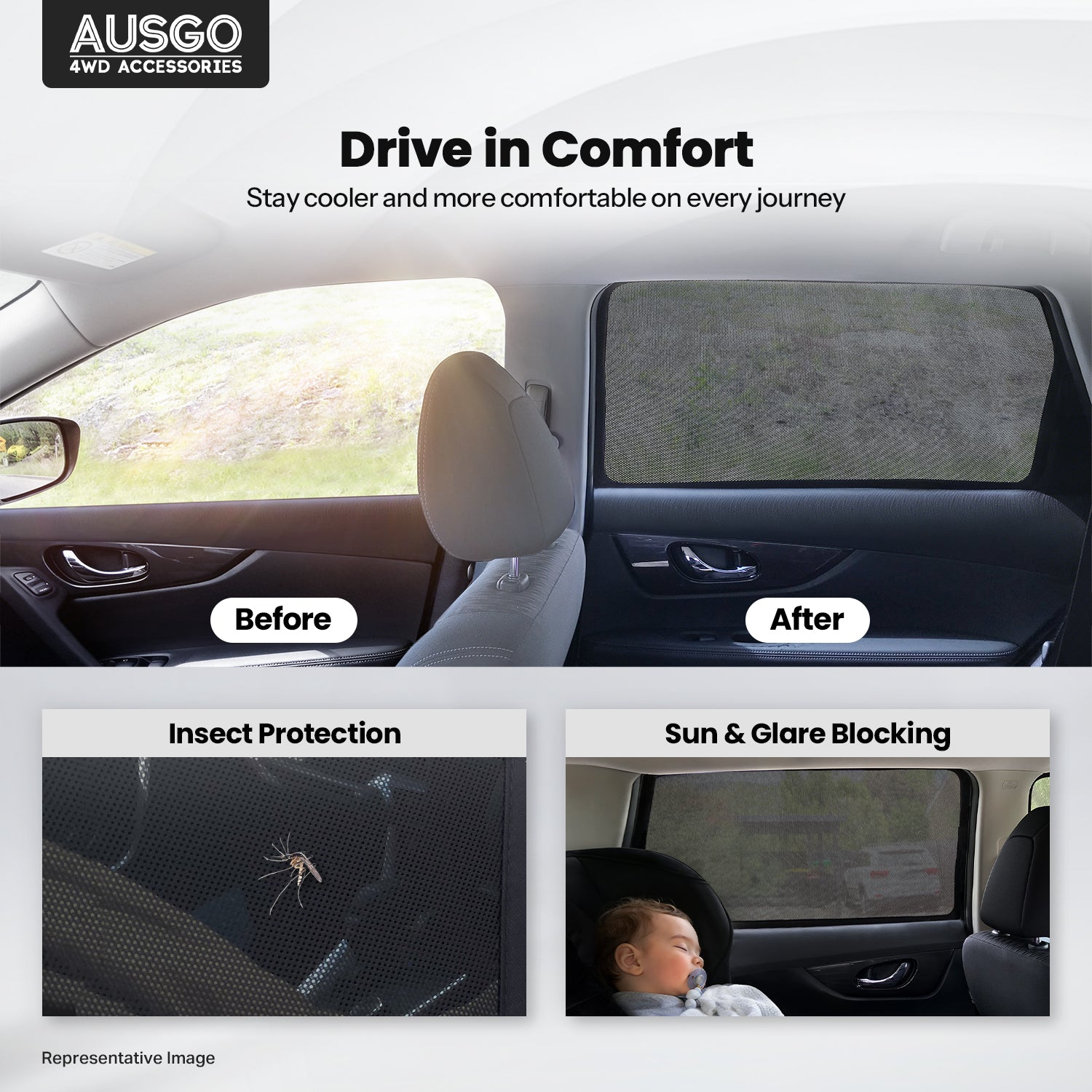 Magnetic Window Sun Shade  for BMW X3 G01 2017-2024