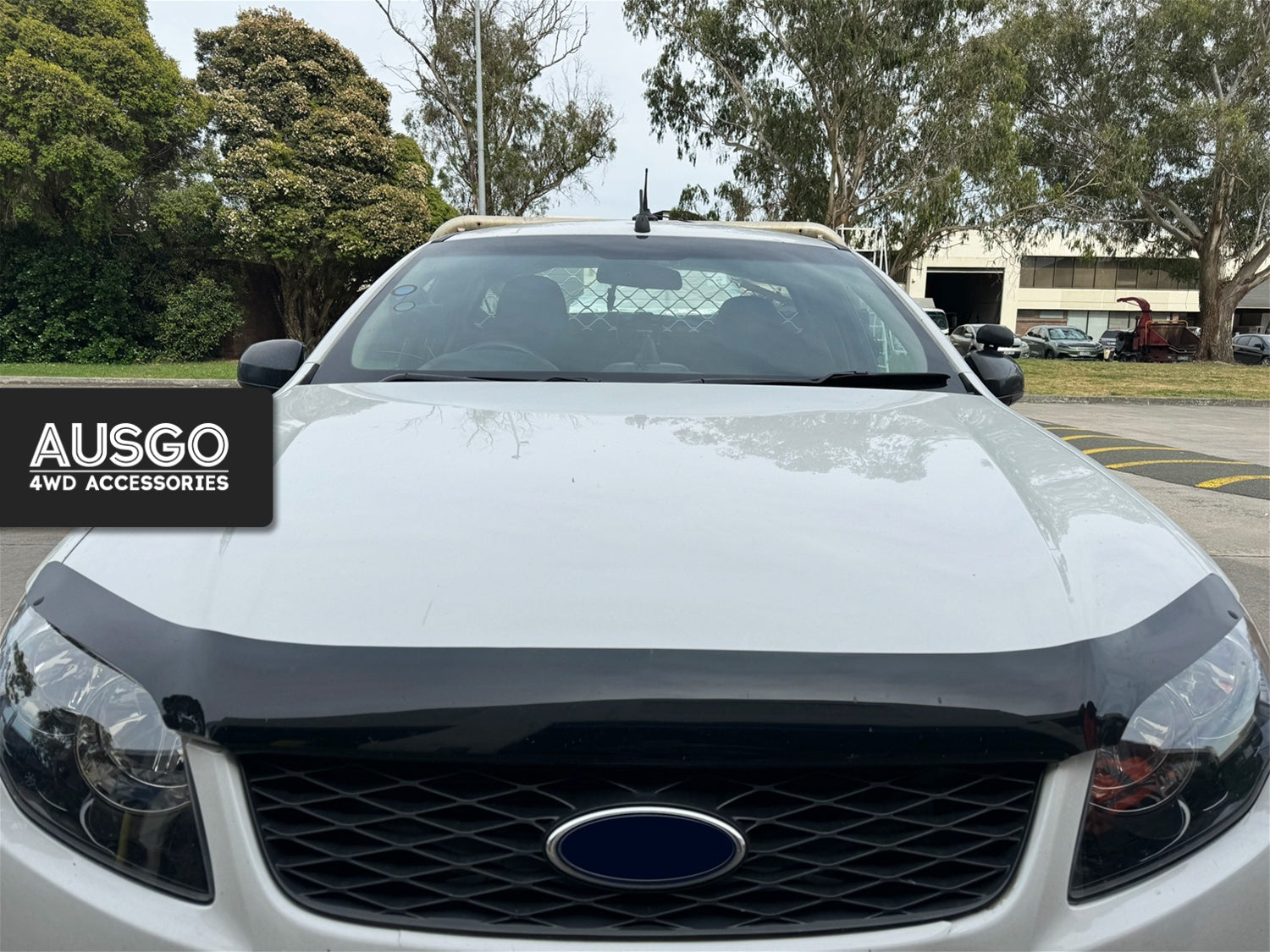 Luxury Weather Shields + Bonnet Protector for Ford Falcon FG 2008-2014