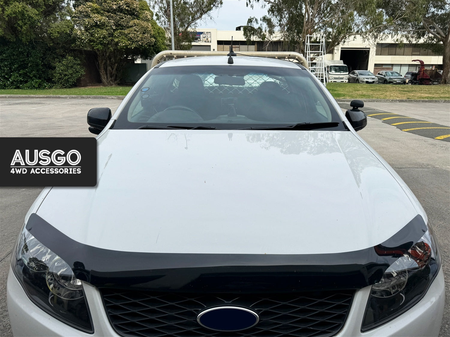 Luxury Weather Shields + Bonnet Protector for Ford Falcon FG 2008-2014