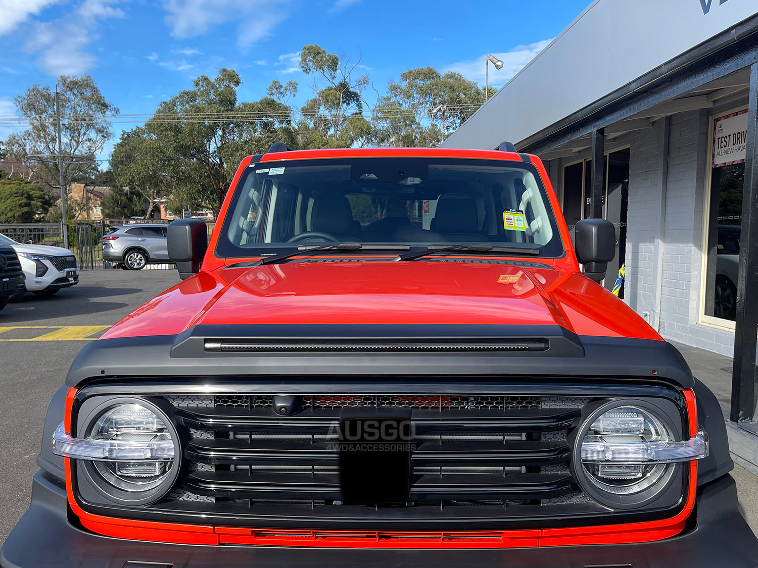 Bonnet Protector with LED Light for GWM Tank 300 2023-Onwards