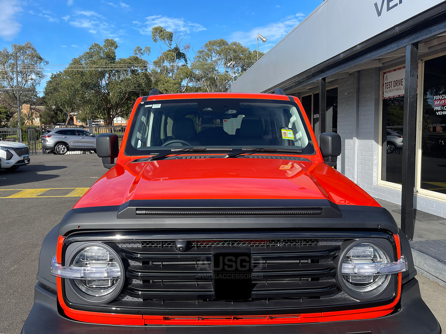 Bonnet Protector with LED Light for GWM Tank 300 2023-Onwards