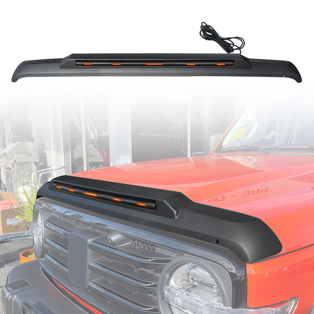 LED Bonnet Protector for GWM Tank 300 2023-Onwards