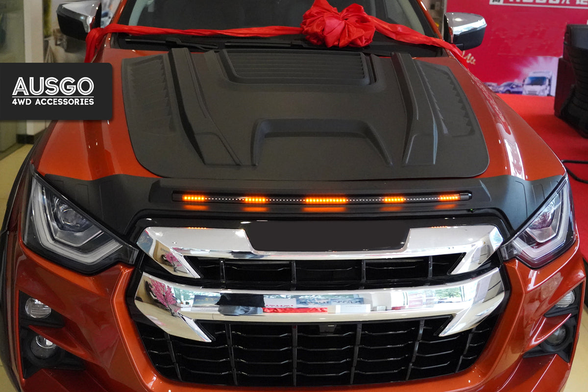LED Bonnet Protector for ISUZU D-MAX DMAX 2020-2024