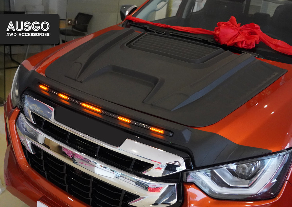 LED Bonnet Protector for ISUZU MUX MU-X 2021-2024