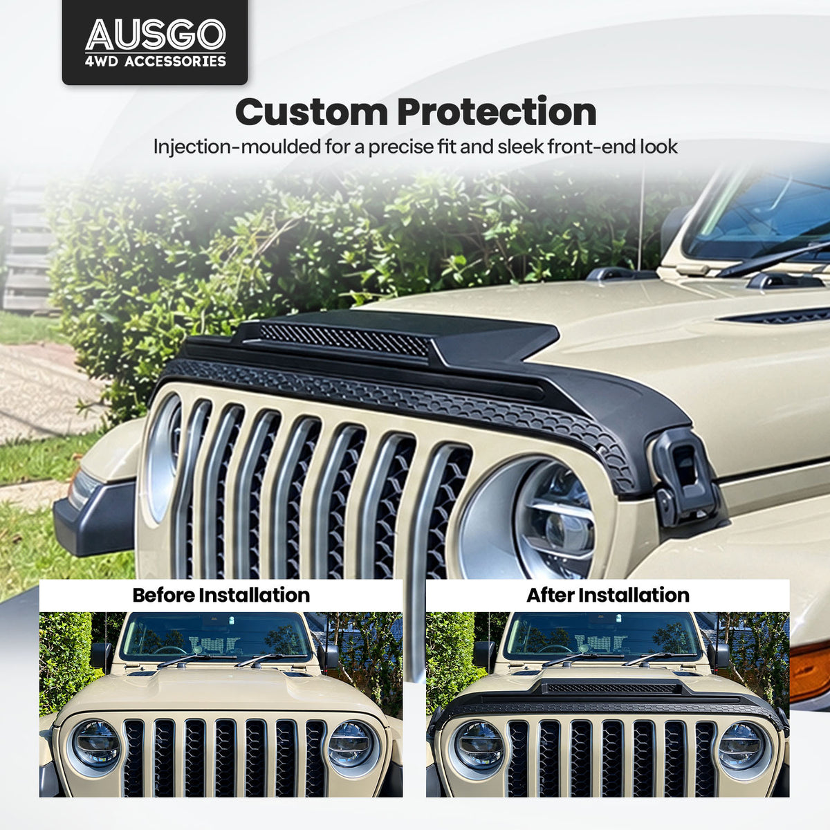 Bonnet Protector for Jeep Gladiator 2020-Onwards