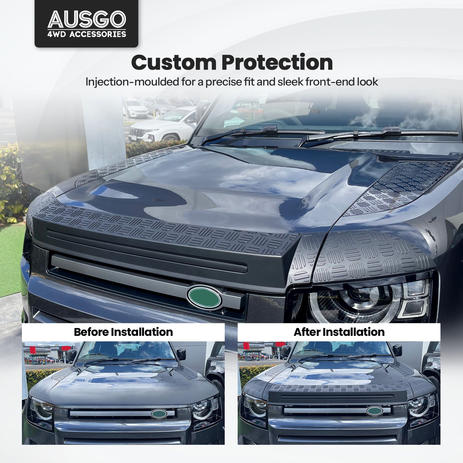 Bonnet Protector for Land Rover Defender L663 2020-Onwards