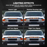 Bonnet Protector with LED Light  for Toyota FJ Cruiser 2011-2019