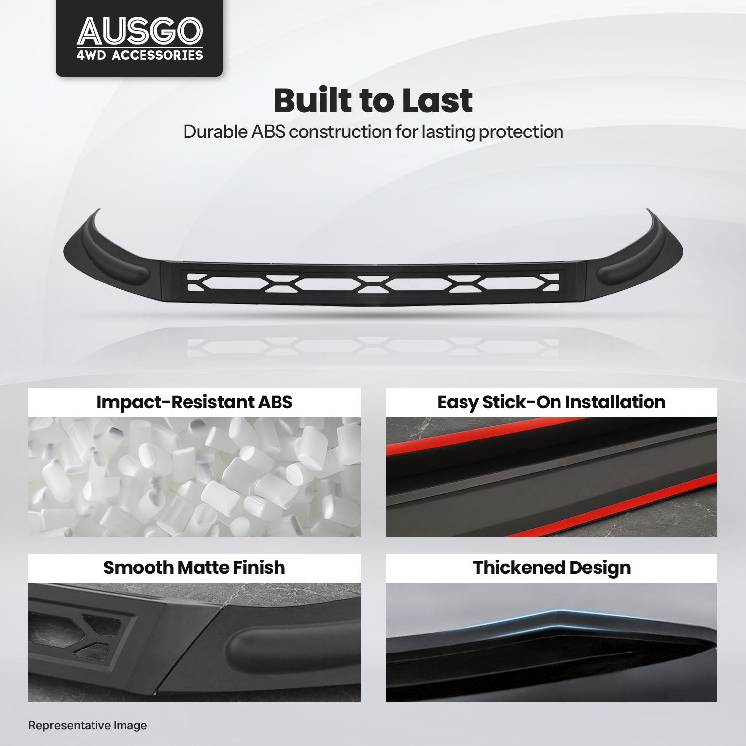 Injection Weather Shields + Bonnet Protector for Mitsubishi Triton MV Dual Cab 2024-Onwards