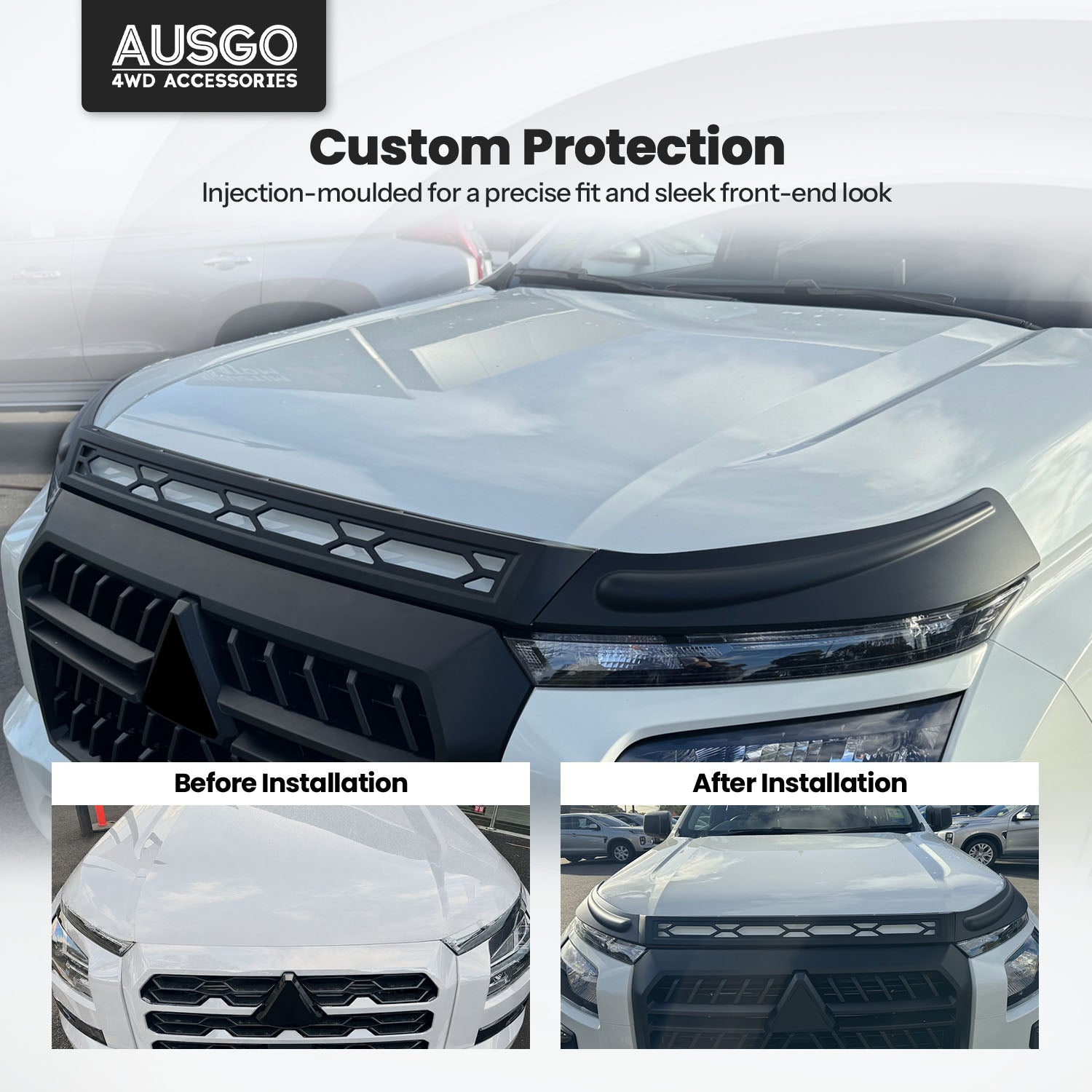 Bonnet Protector for Mitsubishi Triton MV Series 2024-Onwards