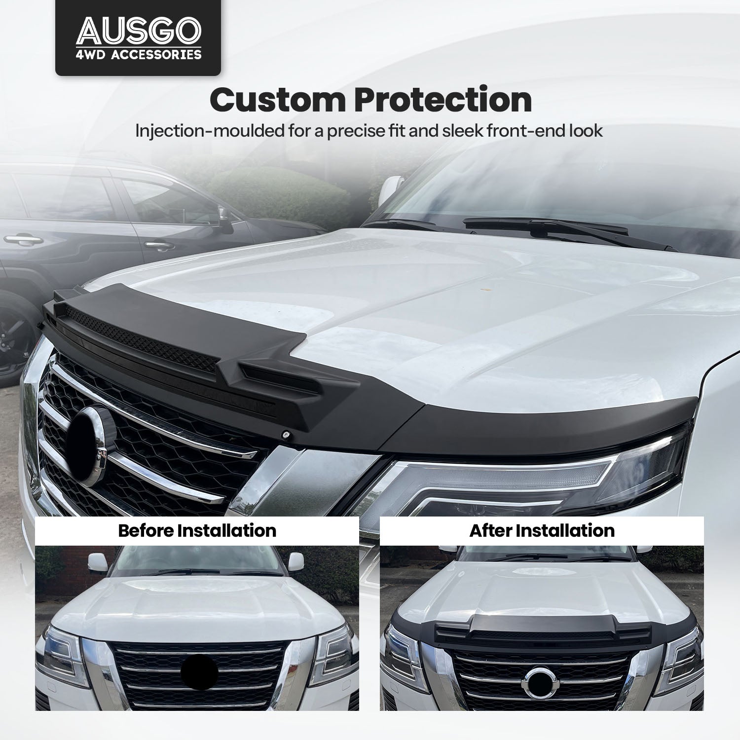 Bonnet Protector for Nissan Patrol Y62 series 5 2019-Onwards