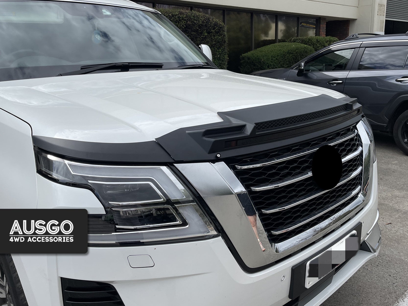 Luxury Weather Shields + Bonnet Protector for Nissan Patrol Y62 Series 5 2019-Onwards