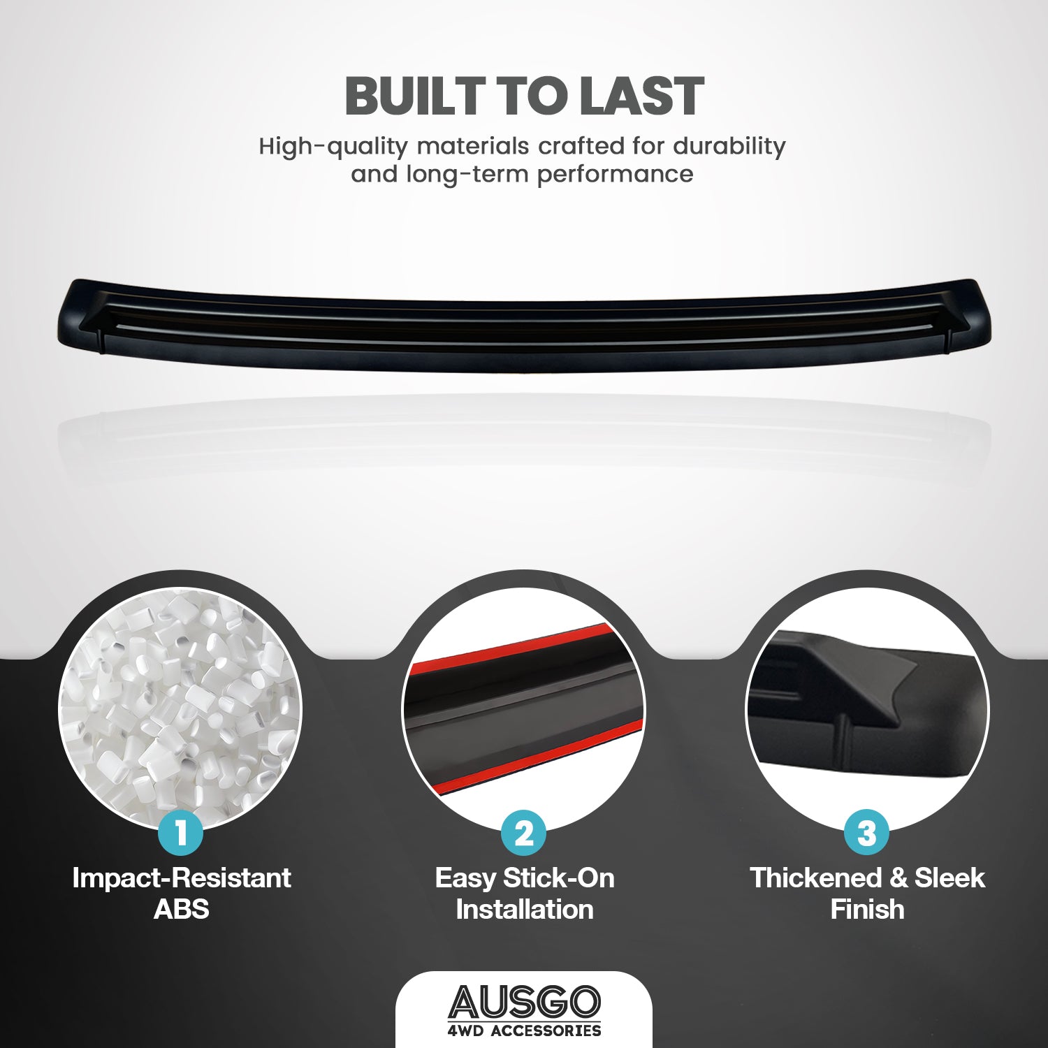 Weather Shields + Bonnet Protector for Suzuki Jimny 3-Door 2018-Onwards