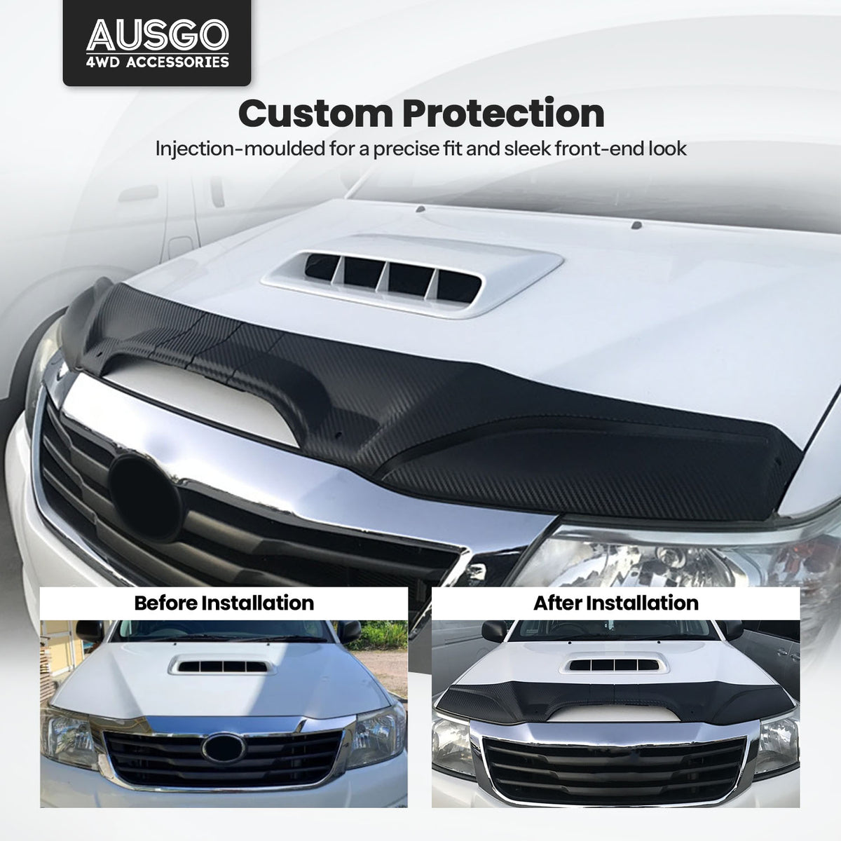 Bonnet Protector for Toyota Hilux 2011-2015