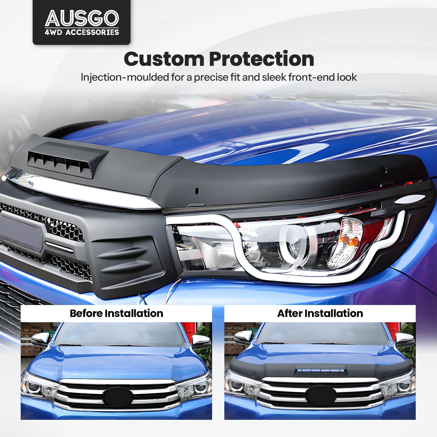 Bonnet Protector for Toyota Hilux 2015-2020