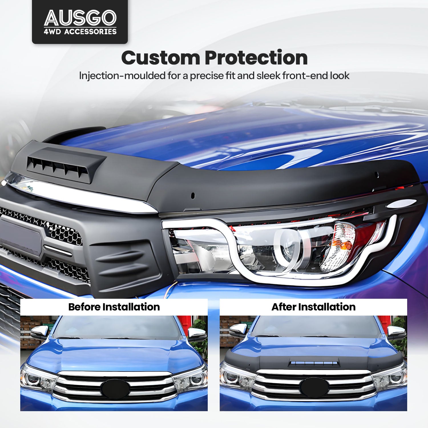 Bonnet Protector for Toyota Hilux 2015-2020