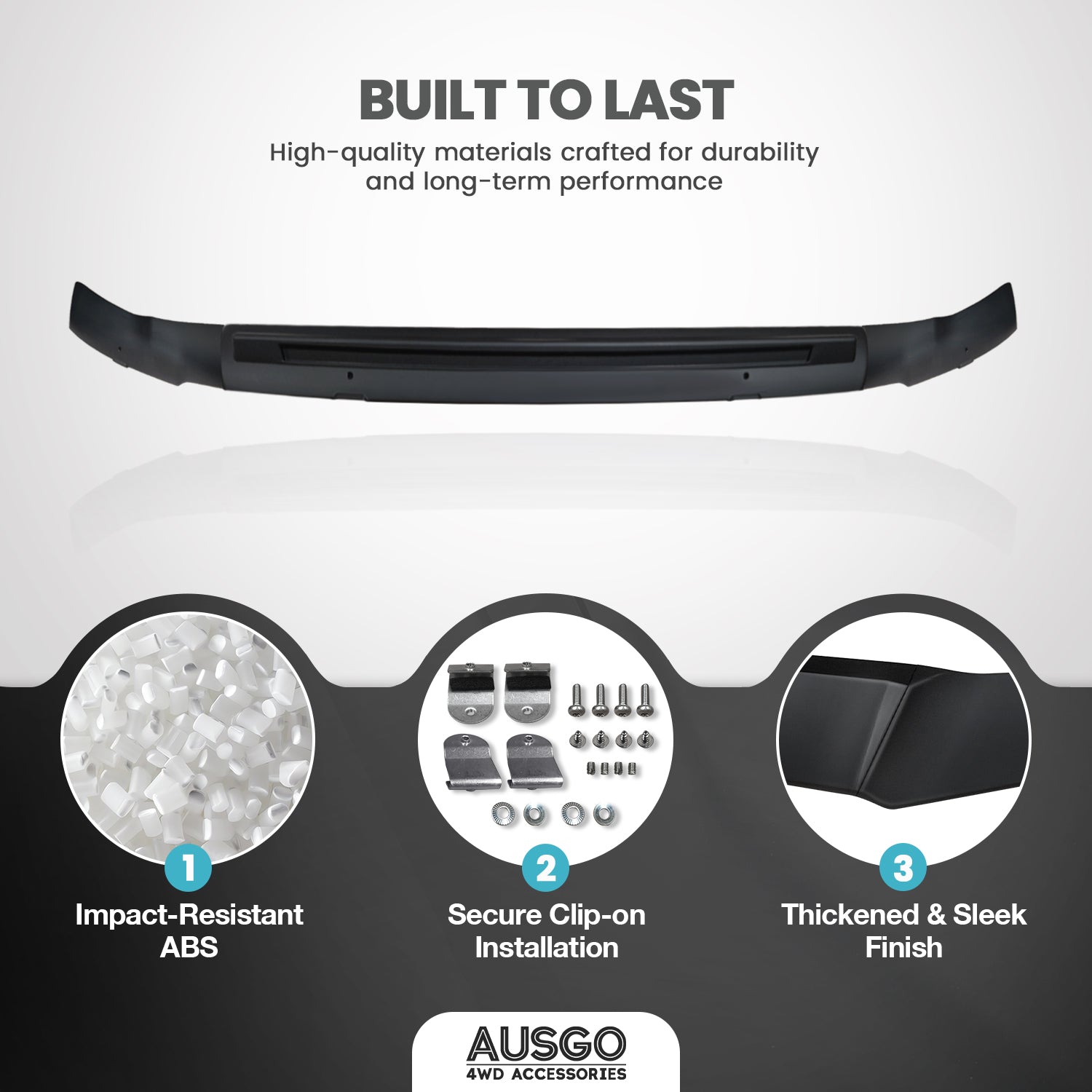 Bonnet Protector for Toyota Land Cruiser 200 Series 2007-2015