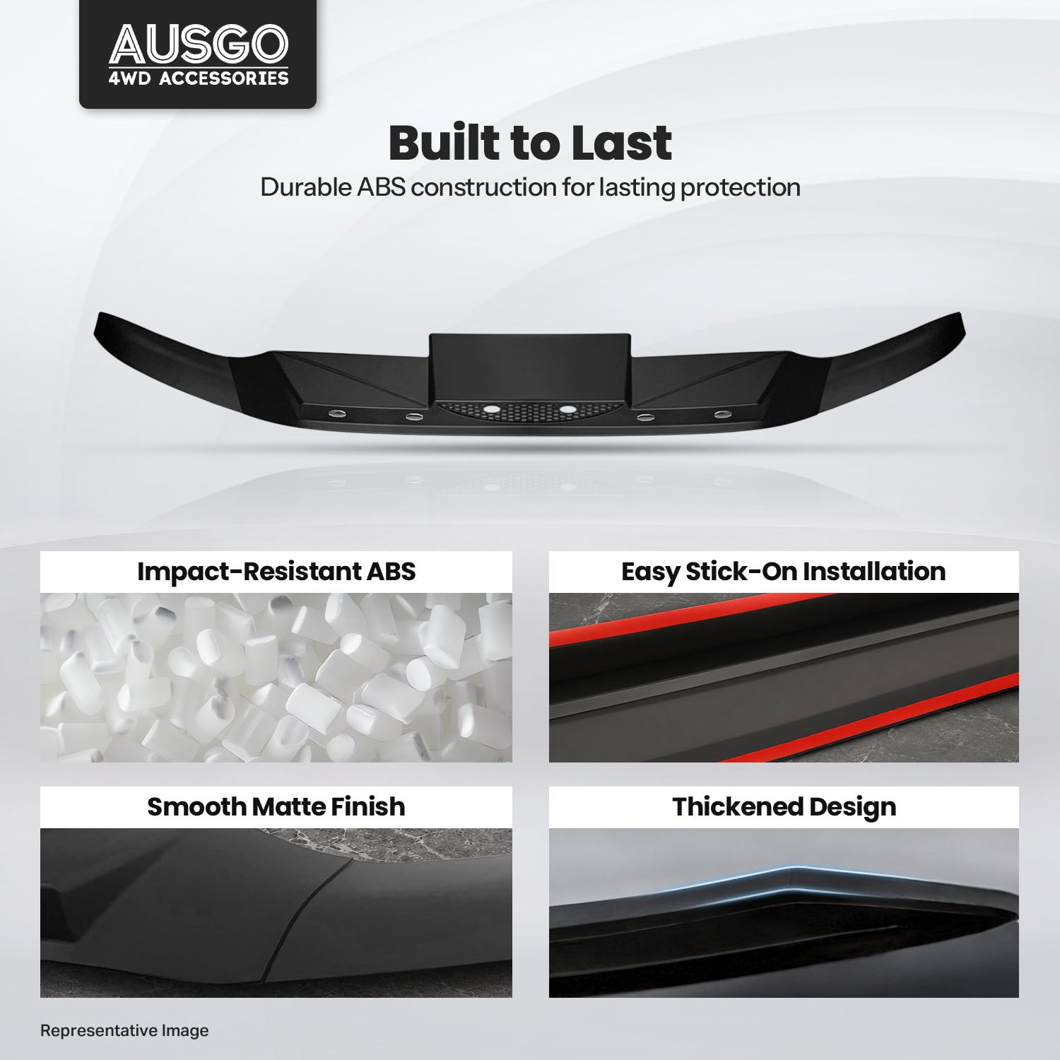 Bonnet Protector for Toyota LandCruiser 300 Series 2021-Onwards