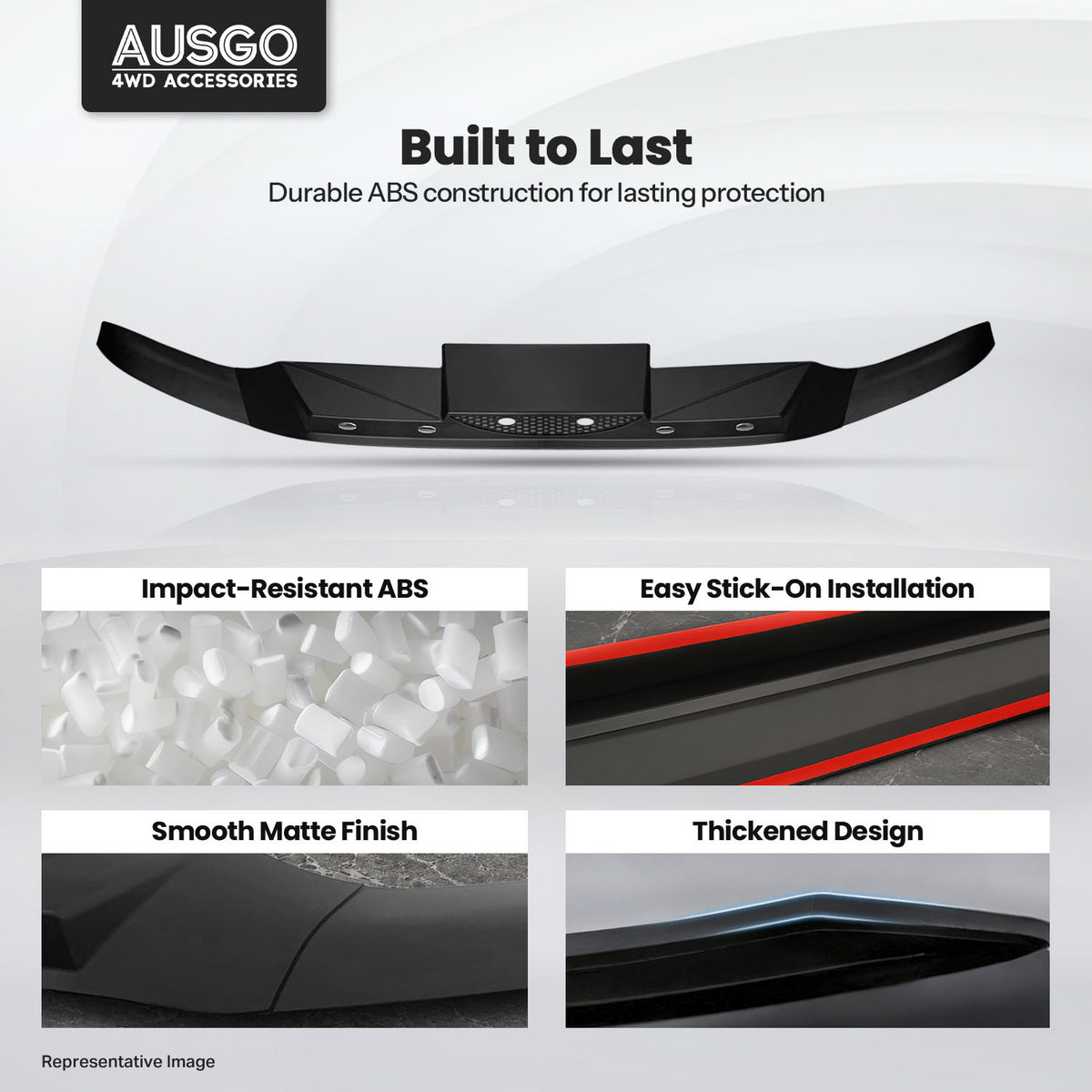 Luxury Weather Shields + Bonnet Protector for Toyota LandCruiser 300 Series 2021-Onwards