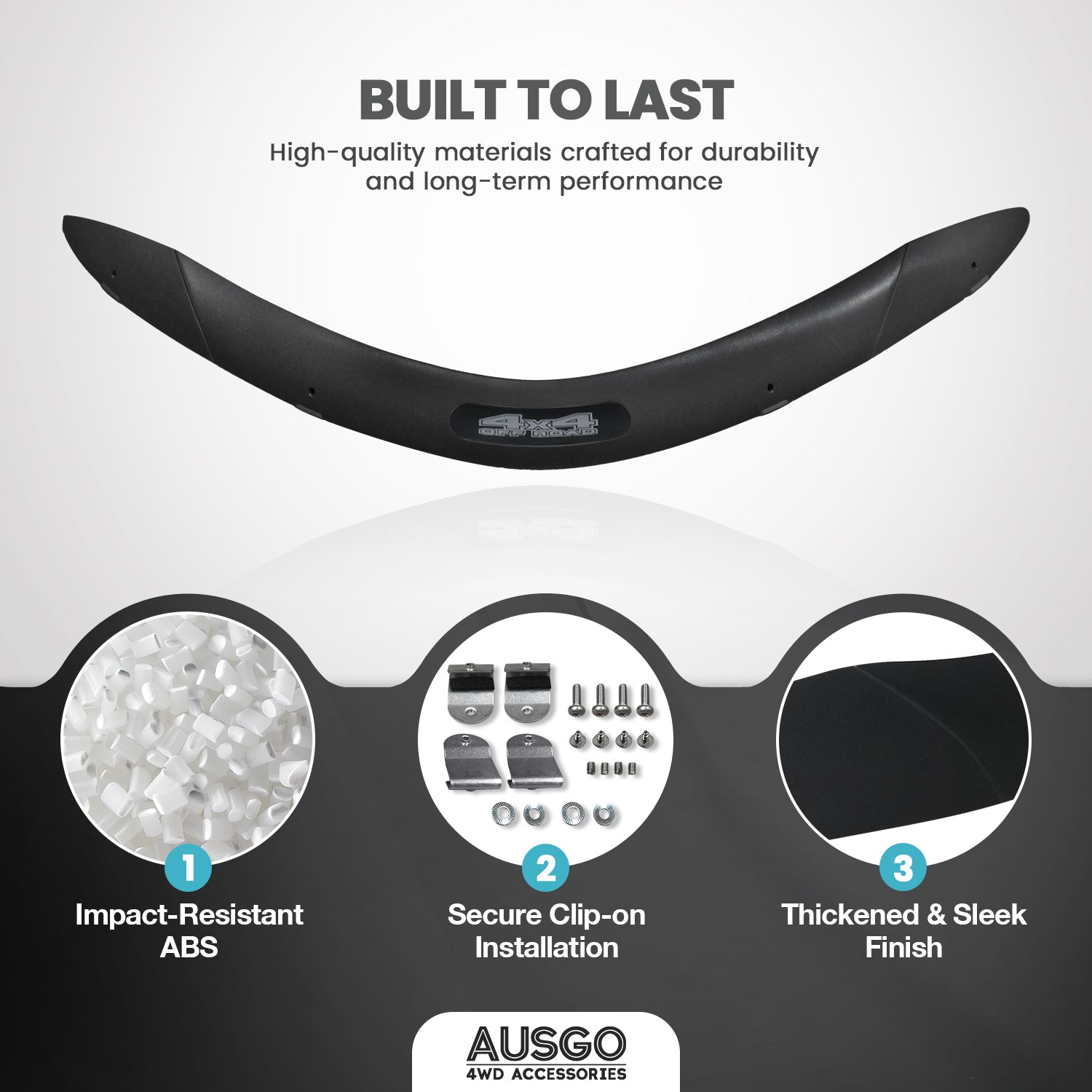 Weather Shields + Bonnet Protector for Toyota RAV4 2013-2019