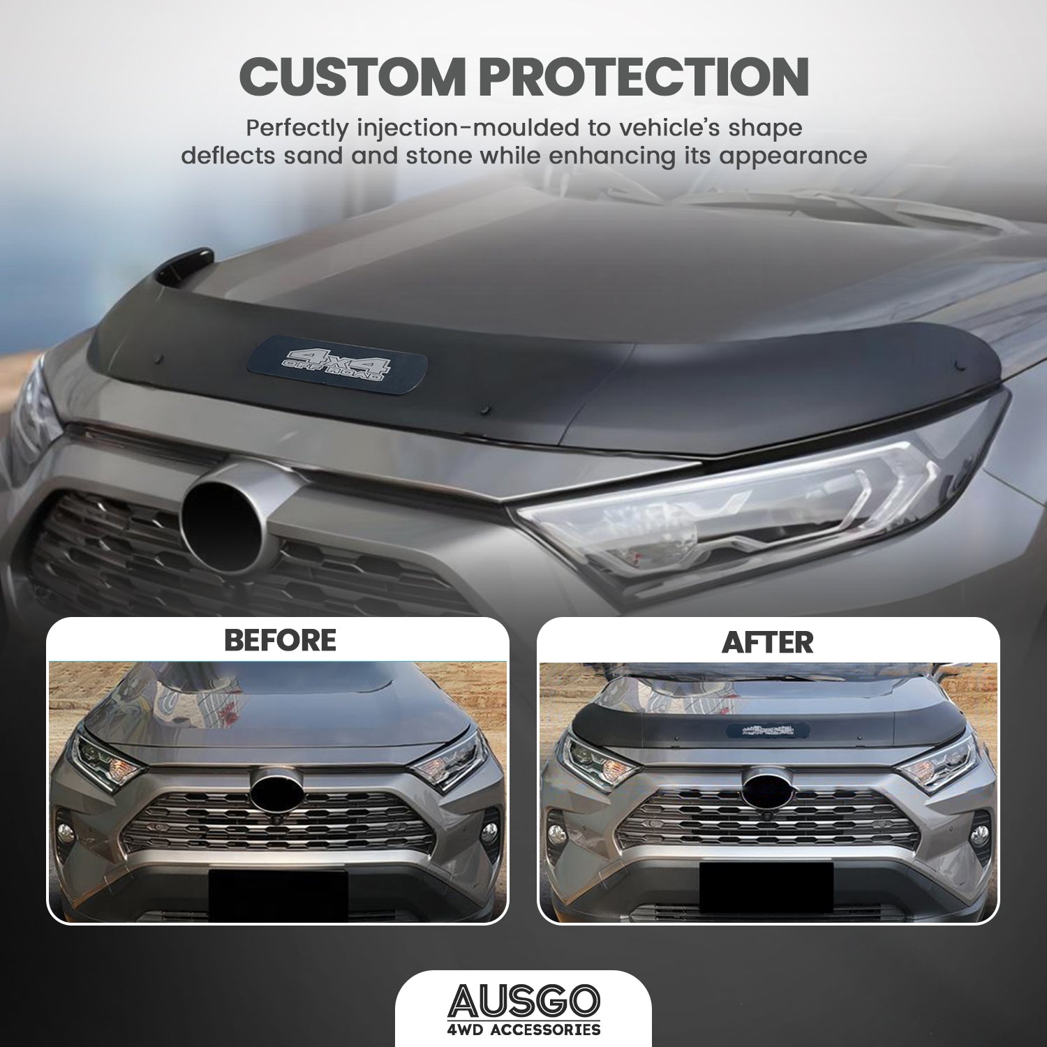 Bonnet Protector for Toyota RAV4 2019-2026
