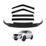 PRE-ORDER Luxury Weather Shields + Bonnet Protector for Nissan Patrol Y62 Series 5 2019-Onwards