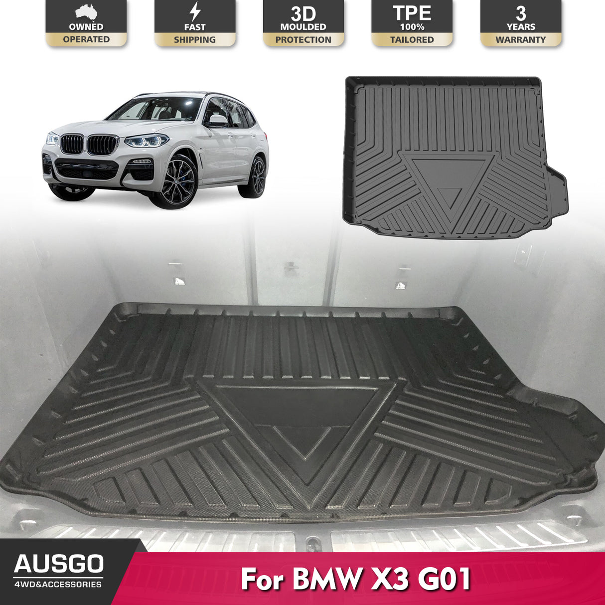 Boot Liner for BMW X3 G01 2017-Onwards