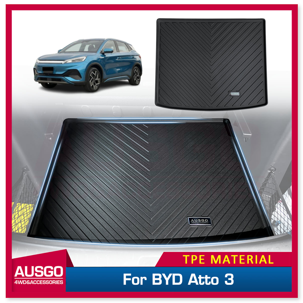 Boot Liner for BYD ATTO 3 2022-Onwards