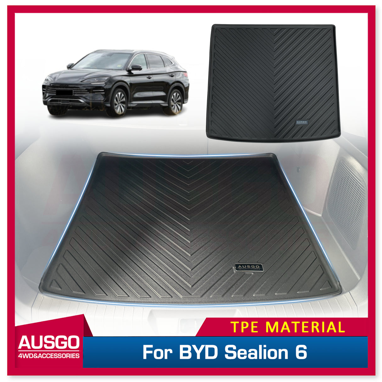 Boot Liner for BYD SEALION 6 2024-Onwards