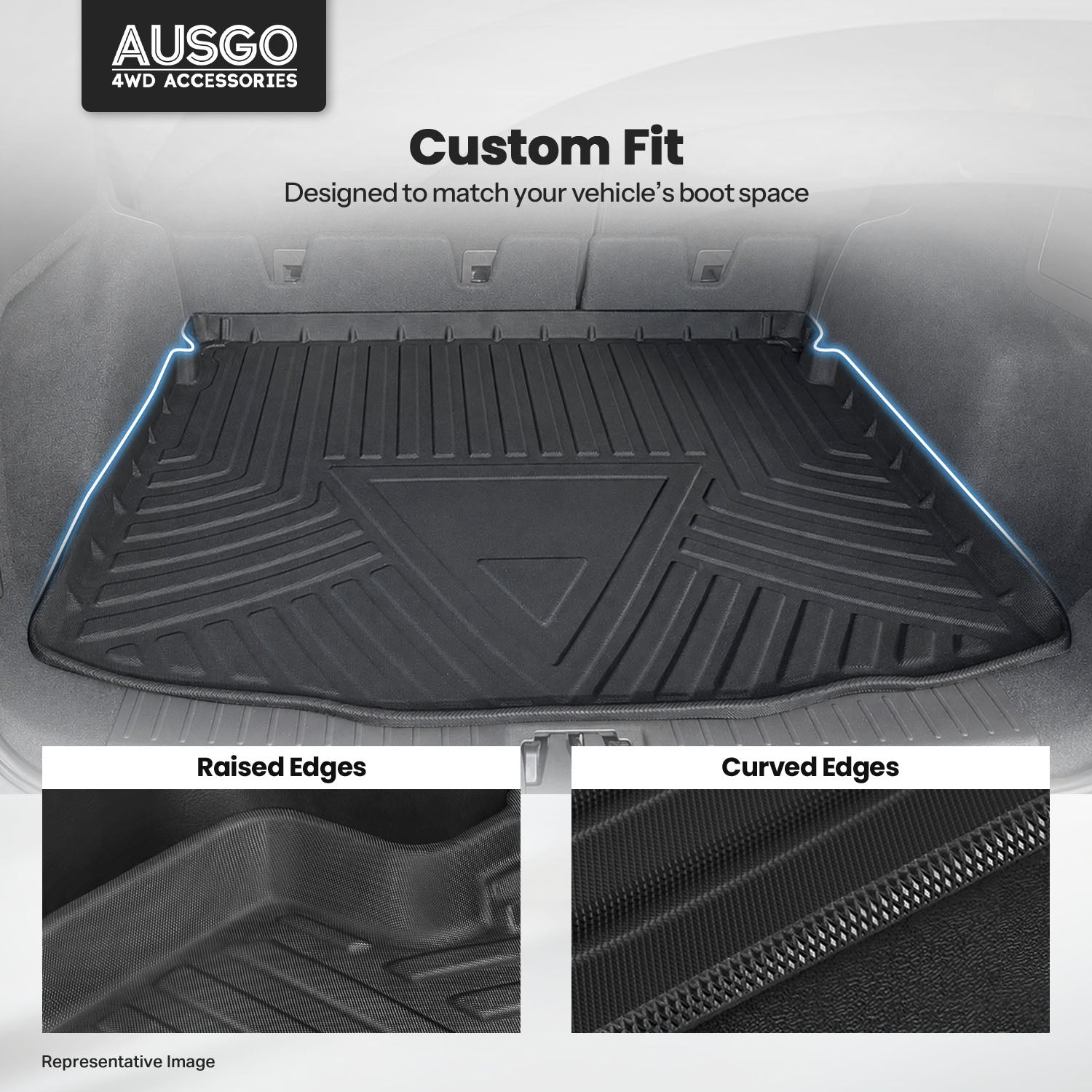 Boot Liner for Ford Escape ZG Series 2016-2020