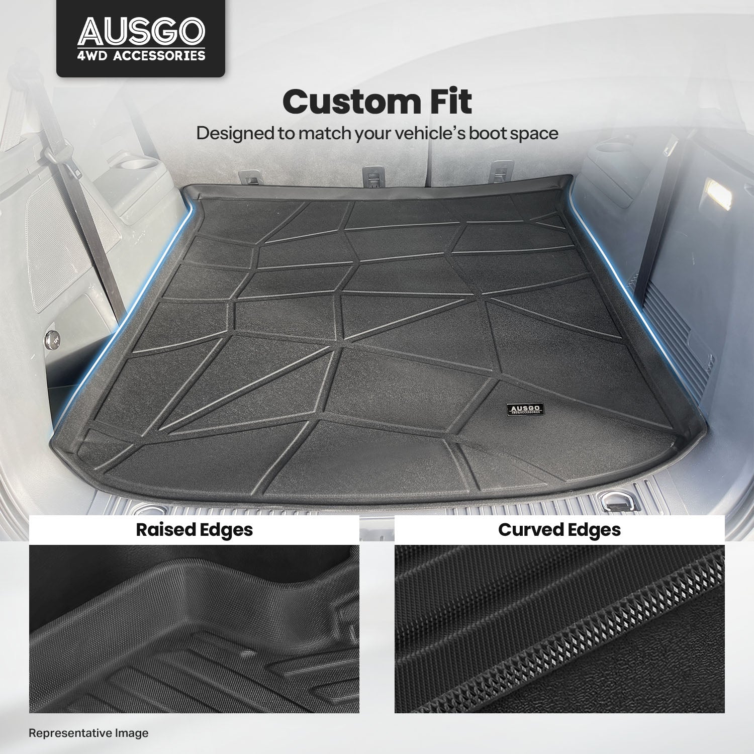 Boot Liner for Ford Everest UA Series 2015-2022