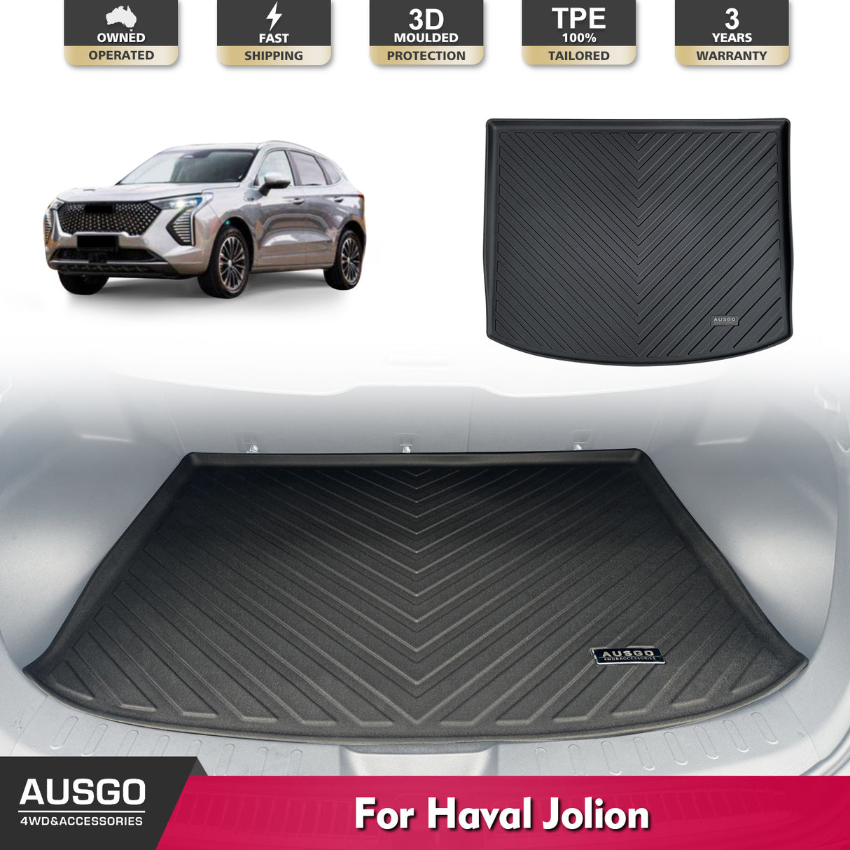 Boot Liner for Haval Jolion Pro HEV Hybrid 2024-Onwards