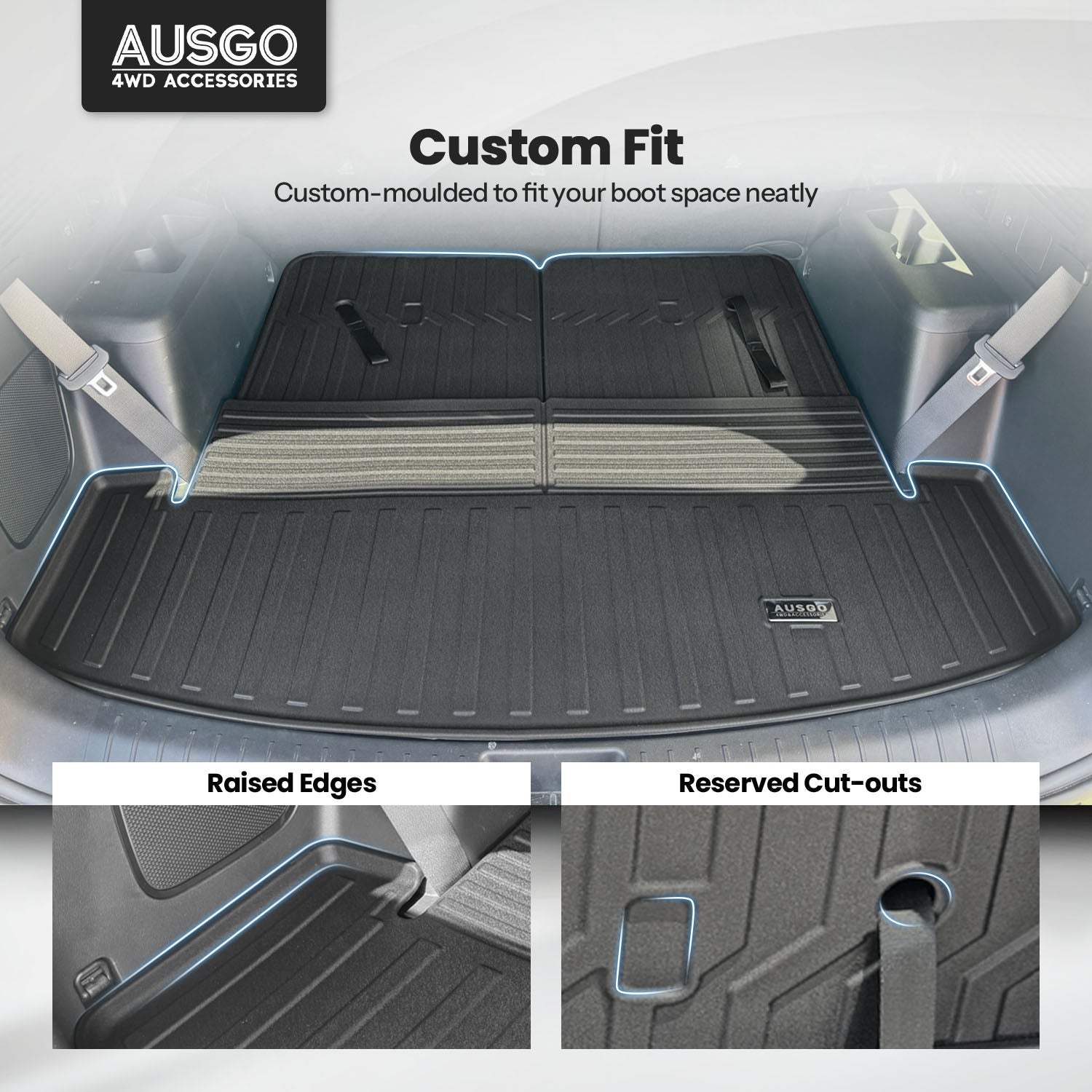 Boot Liner for Hyundai Santa Fe 2024-Onwards