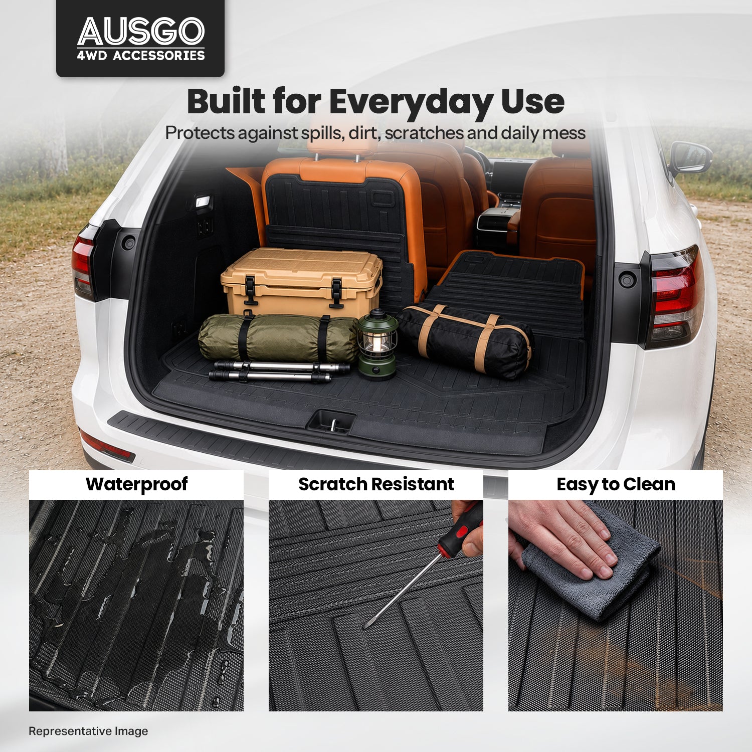 Boot Liner for ISUZU MUX MU-X 2021-Onwards