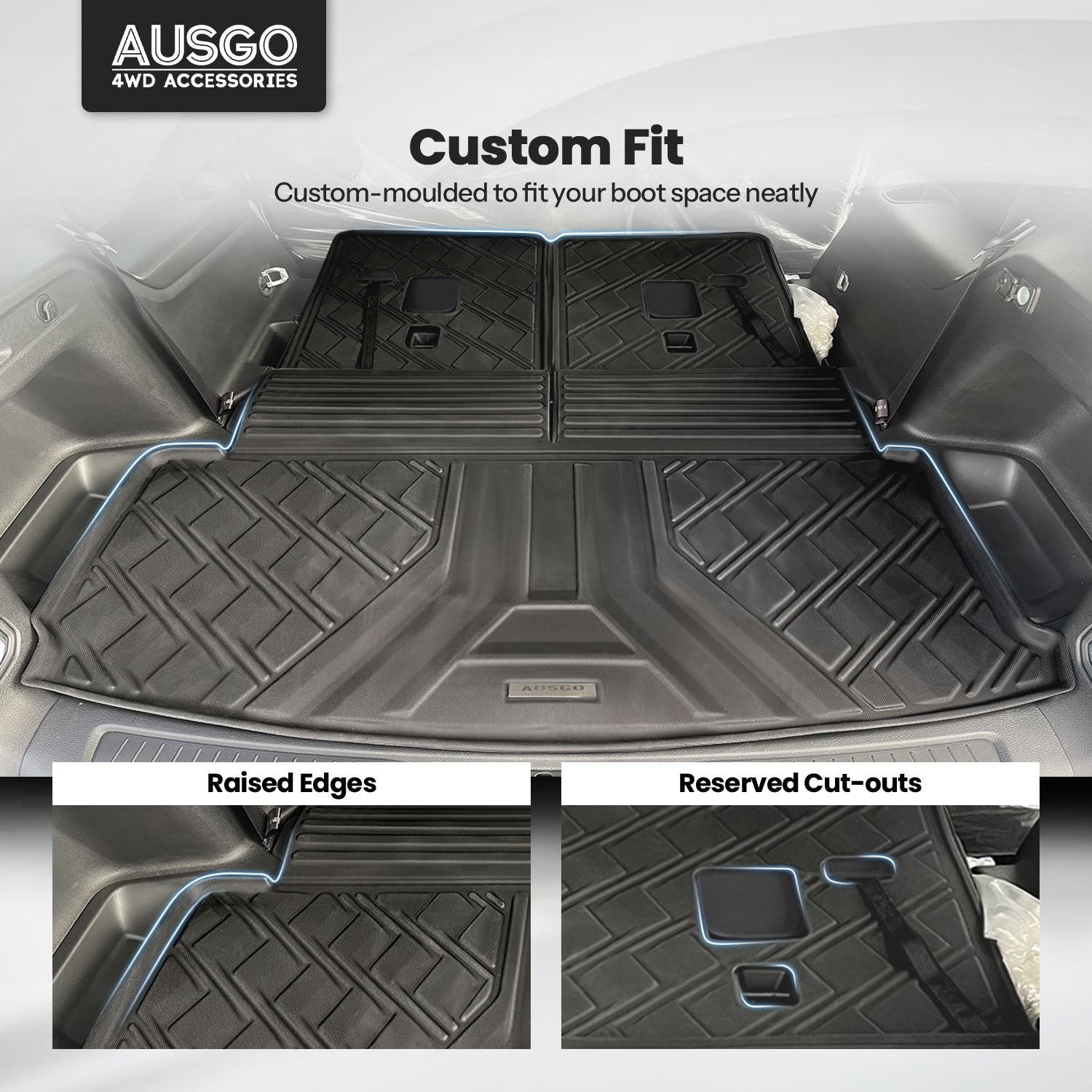 Boot Liner for Jeep Grand Cherokee L WL Series 7 Seats 2021-Onwards