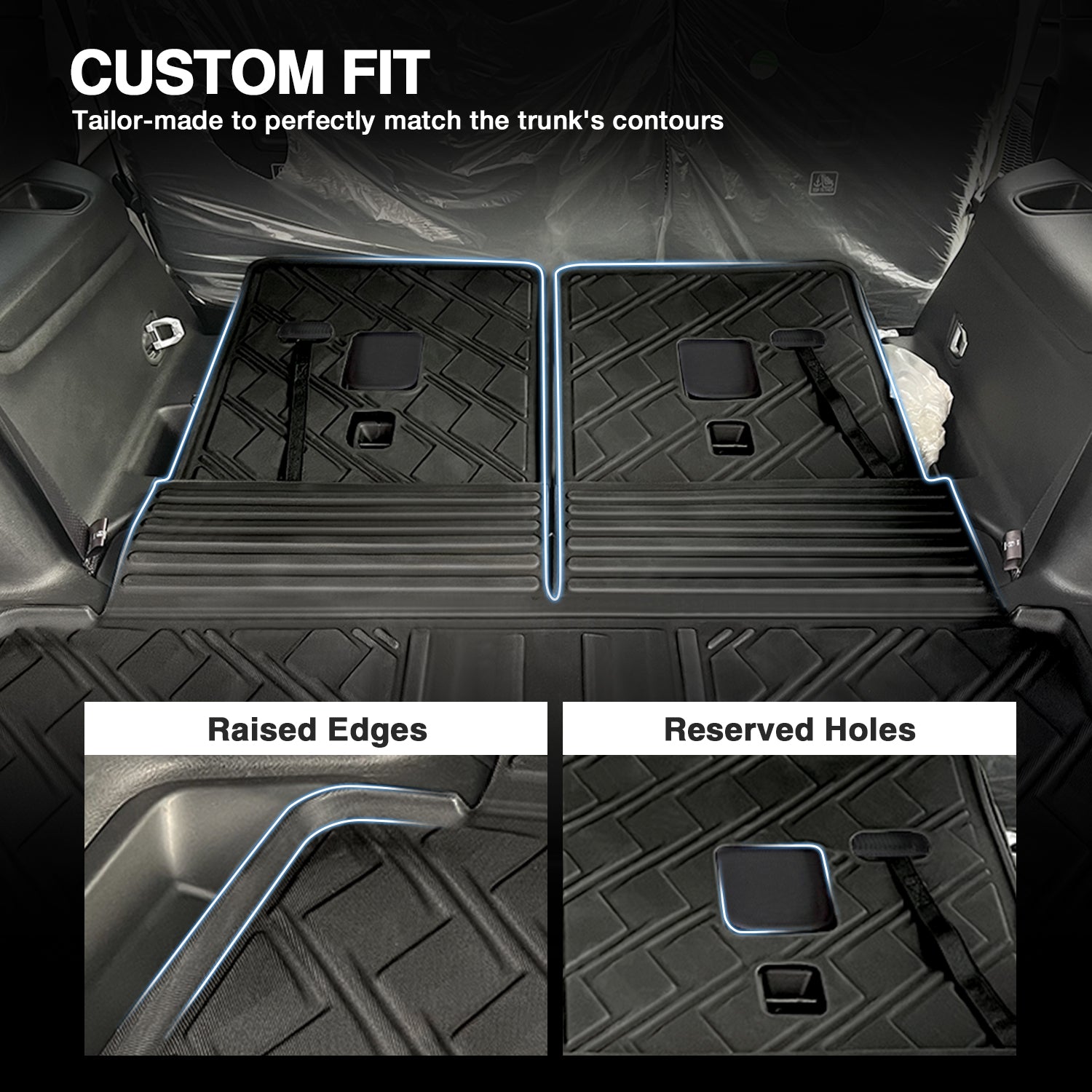Boot Liner for Jeep Grand Cherokee L WL Series 7 Seats 2021-Onwards