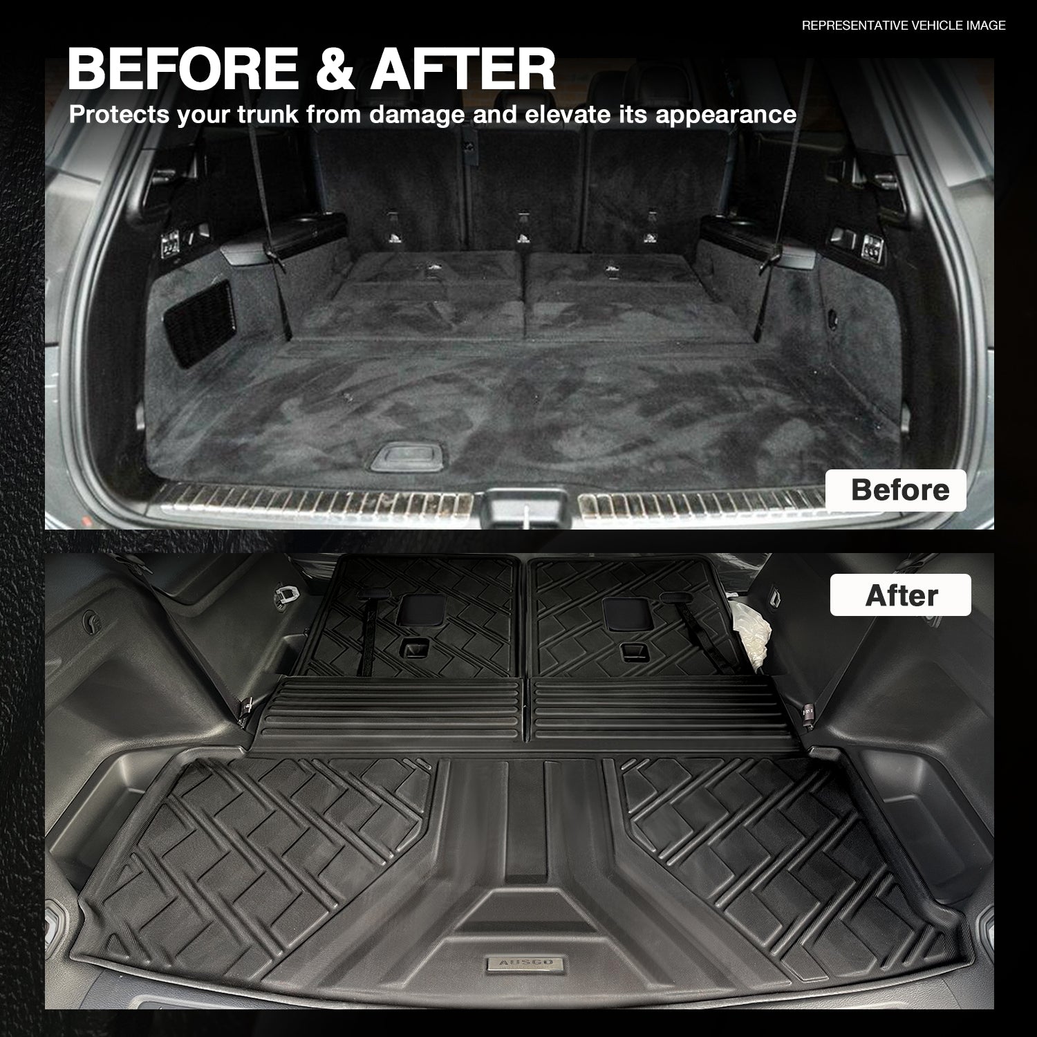 Boot Liner for Jeep Grand Cherokee L WL Series 7 Seats 2021-Onwards