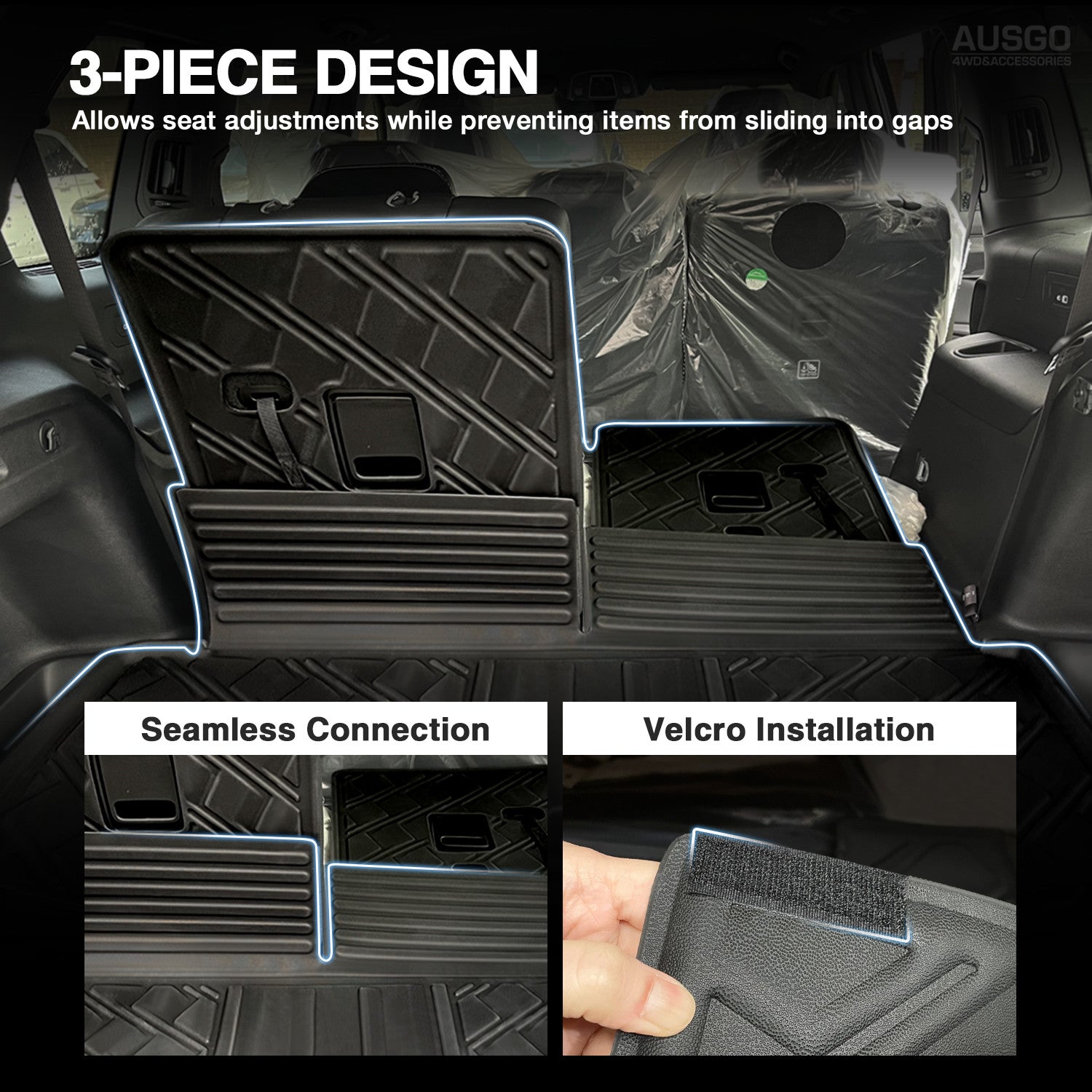 Boot Liner for Jeep Grand Cherokee L WL Series 7 Seats 2021-Onwards