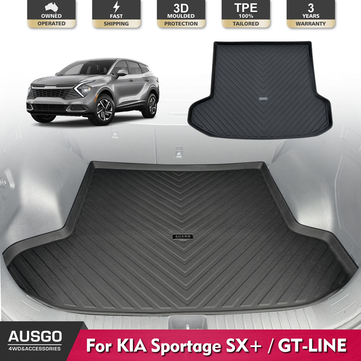 Boot Liner for KIA Sportage GT-Line / SX+ 2021-Onwards