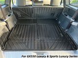 5D Car Floor Mats for Lexus GX550 2024-Onwards