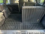 5D Car Floor Mats for Lexus GX550 2024-Onwards