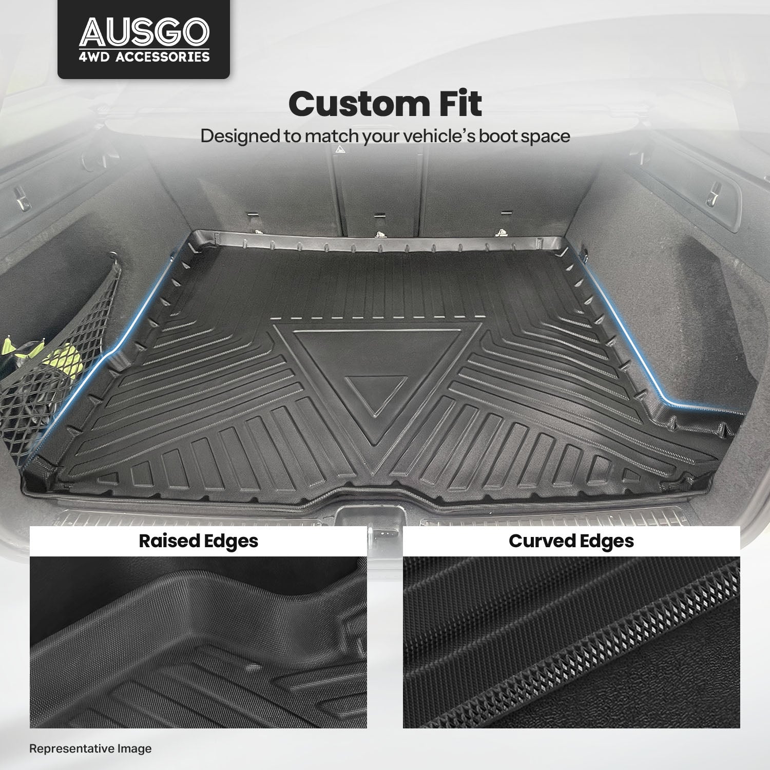Boot Liner for Mercedes-Benz GLC-Class GLC Class X253 2015-2022
