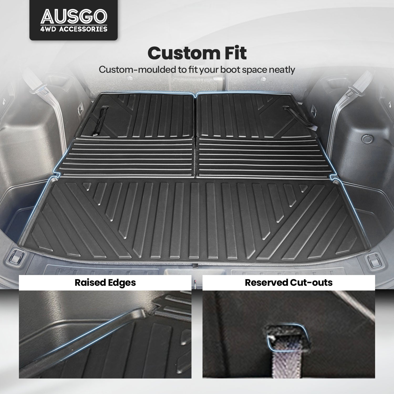 Boot Liner for Mitsubishi Outlander 2021-Onwards 7 Seats