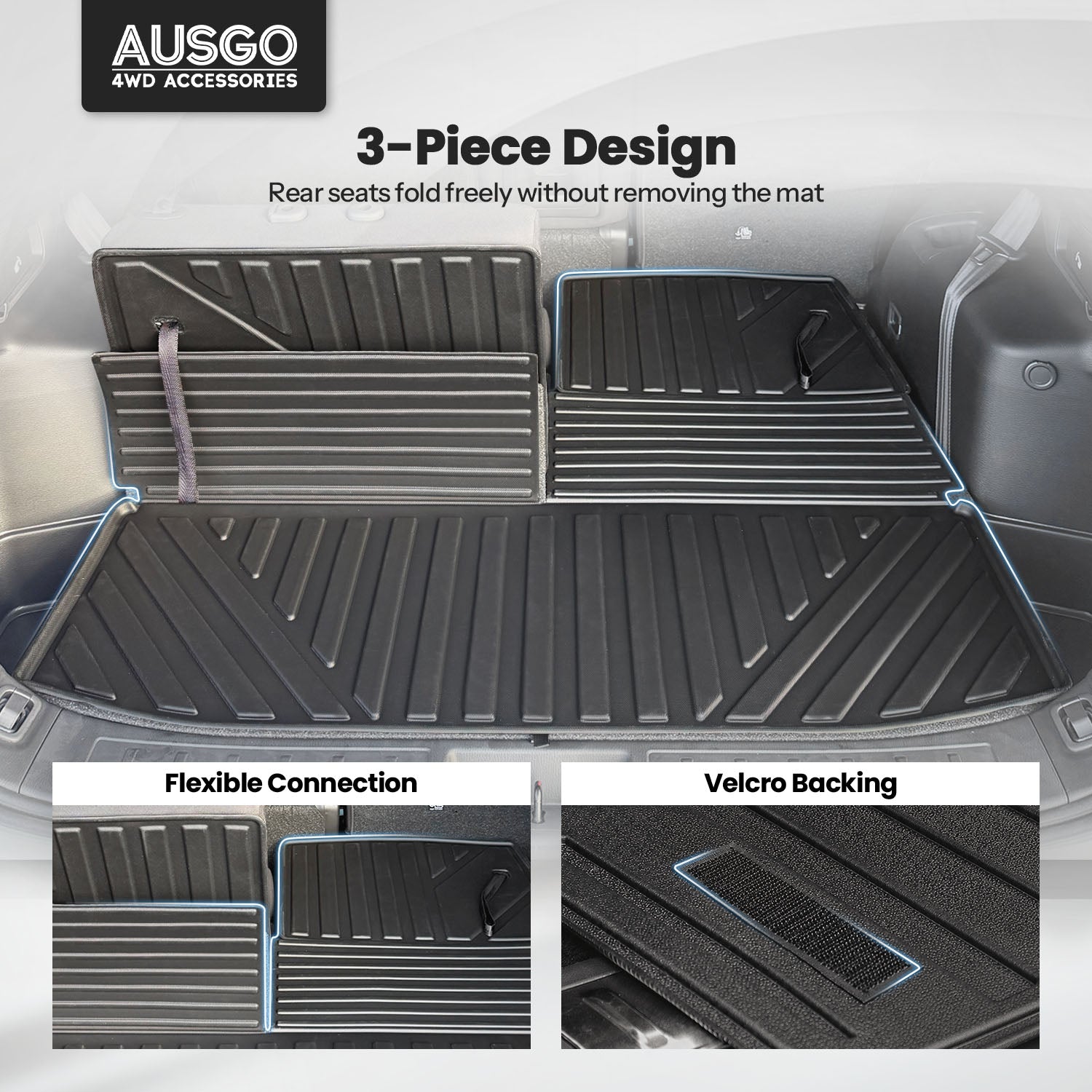 Boot Liner for Mitsubishi Outlander 2021-Onwards 7 Seats