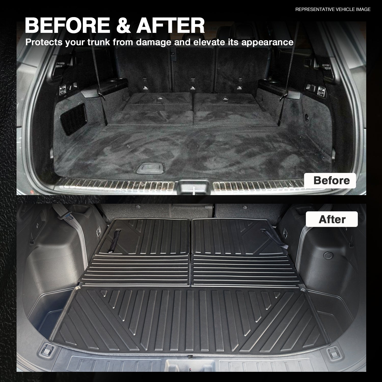 Boot Liner for Mitsubishi Outlander 2021-Onwards 7 Seats