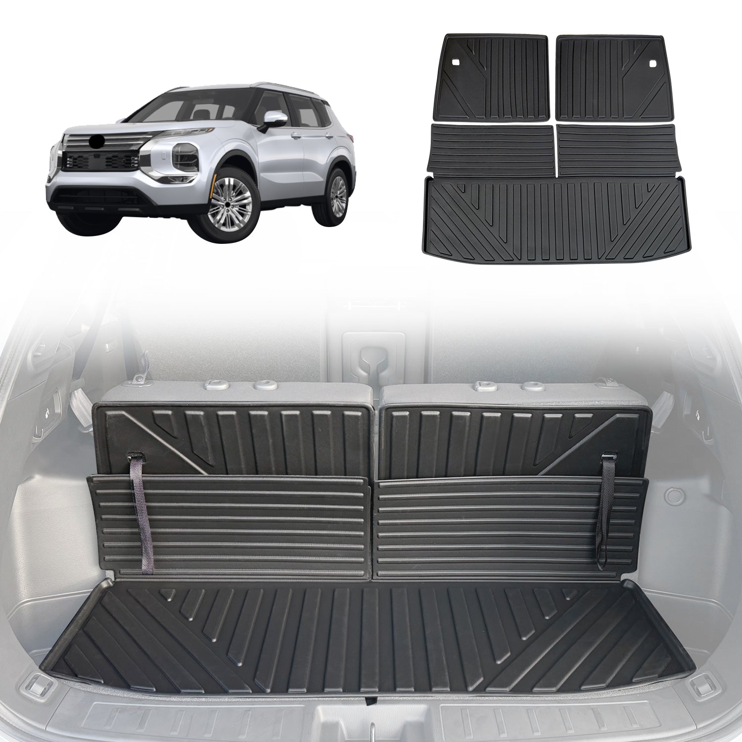 Boot Liner for Mitsubishi Outlander 2021-Onwards 7 Seats