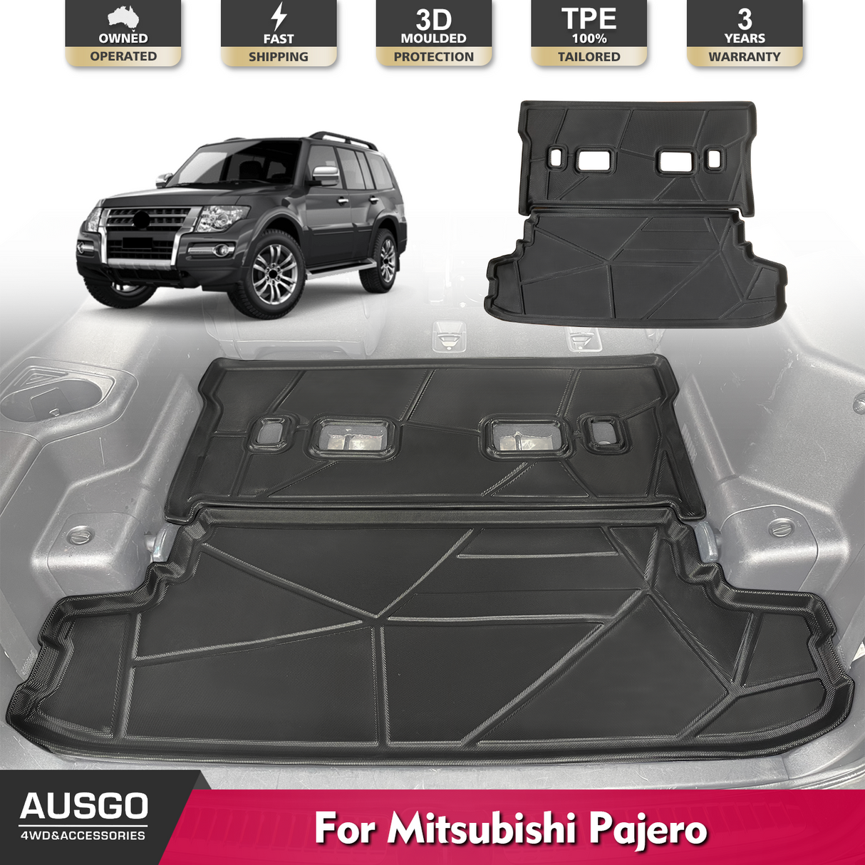 Boot Liner for Mitsubishi Pajero 2000-2021