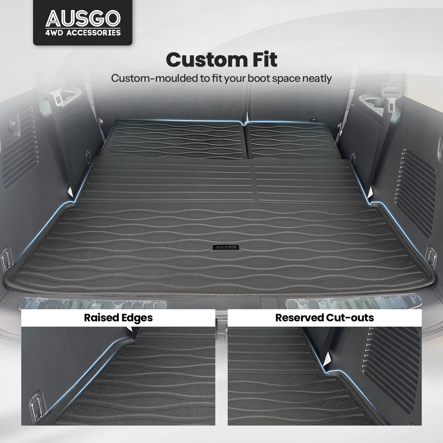 Boot Liner for Nissan Patrol Y62 2012-Onwards